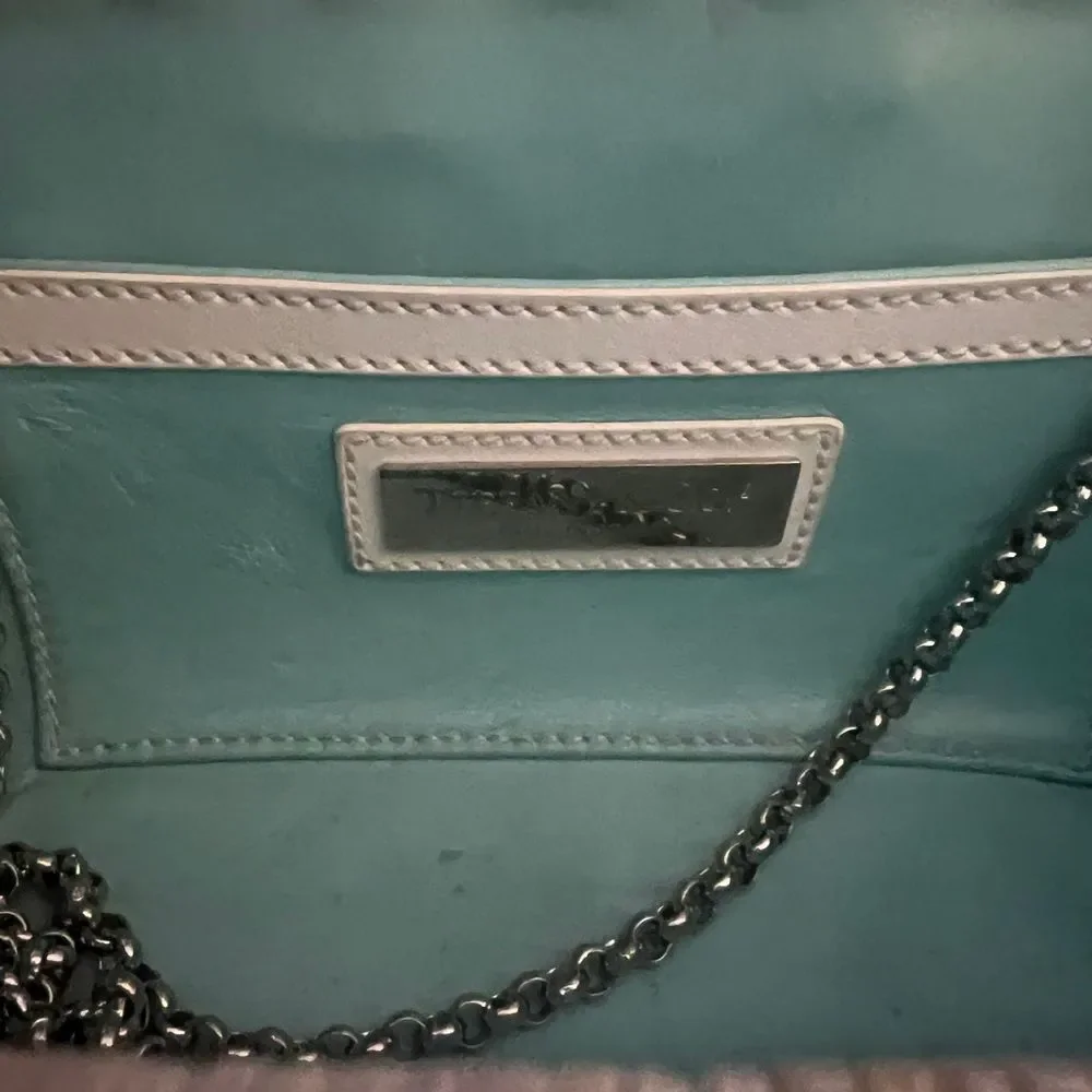 Tiffany & Co. Blaine Wicker Clutch - White